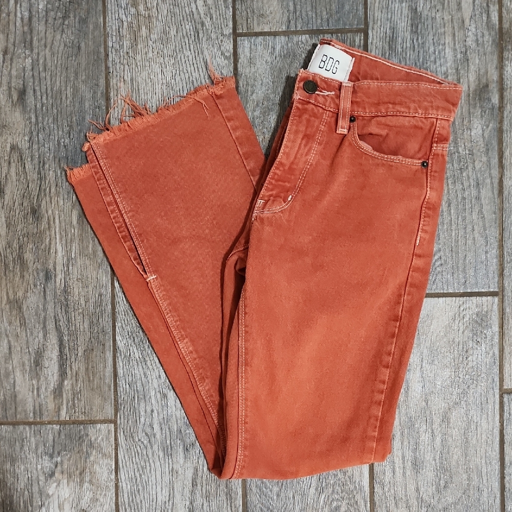 BDG Women's Ankle Jeans in Burnt Orange